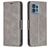Mobigear Excellent Housse Motorola Edge 40 Pro Etui Porte-Monnaie - Gris