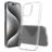 Mobigear Crystal Coque Transparente iPhone 16 Pro Max Coque arrière Rigide - Transparent