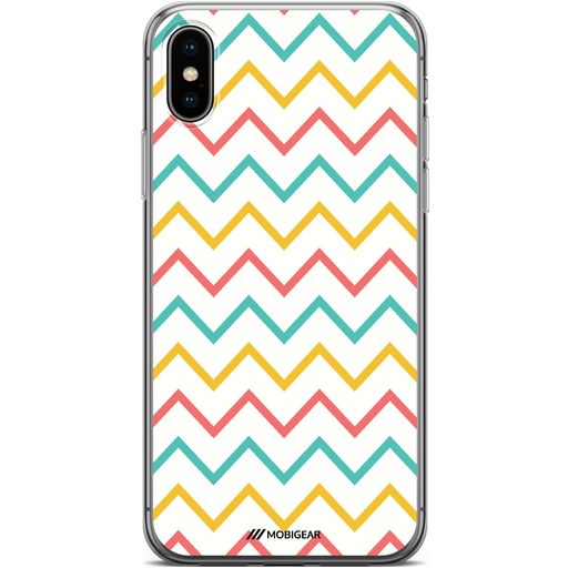 Mobigear Design Coque iPhone XS Max Coque arrière en TPU Souple - Model 11