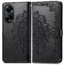 Mobigear Dreamcatcher Housse OPPO A98 Etui Porte-Monnaie - Noir