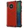 Mobigear Honeycomb Coque Huawei Mate 30 Coque arrière Rigide Anti-Chocs - Rouge