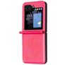 Mobigear Butterfly Coque Samsung Galaxy Z Flip 7 FE Coque arrière - Rose