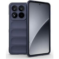 Mobigear Bumpy Xiaomi 15 Pro TPU souple Coque arrière - Bleu foncé
