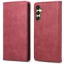 Mobigear Wallet Housse Samsung Galaxy A17 Etui Porte-Monnaie - Rouge