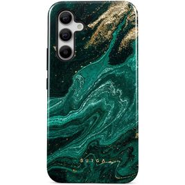Burga Tough Coque Samsung Galaxy A55 Coque arrière Rigide Anti-Chocs - Emerald Pool