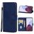 Mobigear Wallet Housse OPPO Reno 7 Lite Etui Porte-Monnaie - Bleu