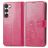 Mobigear Clover Housse Samsung Galaxy A54 Etui Porte-Monnaie - Magenta