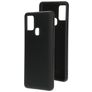 Mobiparts Coque Samsung Galaxy A21s Coque arrière en Silicone - Noir