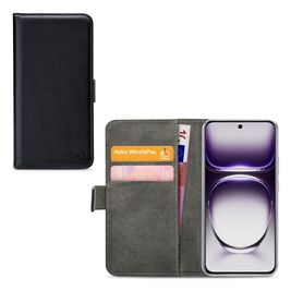 Mobilize Classic Gelly Wallet Housse OPPO Reno 12 Pro Etui Porte-Monnaie - Noir