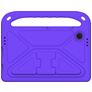 Mobigear AeroArmor Coque Samsung Galaxy Tab A11 Coque de tablette pour enfants avec Poignée Enfants en EVA + Porte-crayon - Violet