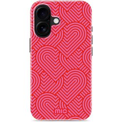 MIO Coque iPhone 16 MagSafe Coque arrière Rigide - Wild Hearts