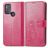 Mobigear Clover Motorola Moto G50 Étui Portefeuille - Rose