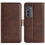 Mobigear Slim Magnet Housse Motorola Edge (2022) Etui Porte-Monnaie - Marron