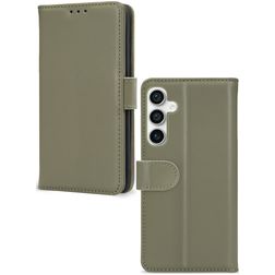 Mobilize Premium Gelly Wallet Housse Samsung Galaxy S23 FE Etui Porte-Monnaie - Vert