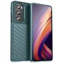 Mobigear Groove Coque Motorola Edge 30 Pro Coque arrière en TPU Souple - Vert