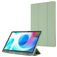 Mobigear Tri-Fold Gel Coque Samsung Galaxy Tab A9 Plus (2023) Etui en TPU,Similicuir + Porte-crayon - Vert