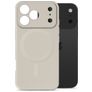 My Style Protective Flex Coque iPhone 17 Pro Max MagSafe Coque arrière en TPU Souple - Antique White