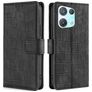 Mobigear Croco Housse OPPO Reno 8 Pro 5G Etui Porte-Monnaie - Noir