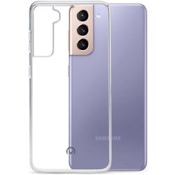 Mobilize Gelly Coque Transparente Samsung Galaxy S21 Coque arrière en TPU Souple - Transparent