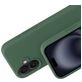 Mobiparts Coque iPhone 16 Coque arrière en Silicone - Forest Green