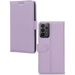 Mobilize Premium Gelly Wallet Housse Samsung Galaxy A23 Etui Porte-Monnaie - Violet