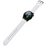Mobigear Bumpy Bracelet Silicone Smartwatch Fermeture boucle ardillon - Connexion universelle de 20 mm - Blanc