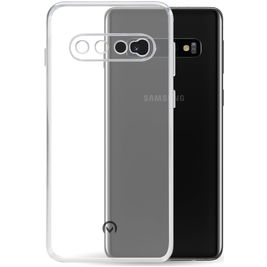 Mobilize Gelly Coque Transparente Samsung Galaxy S10 Coque arrière en TPU Souple - Transparent