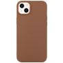 Mobigear Colors Coque iPhone 14 Coque arrière en TPU Souple - Marron
