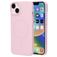 Mobiparts Slim Line iPhone 14 MagSafe Plastique rigide Coque arrière - Blush Pink