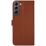 Valenta Classic Housse Samsung Galaxy S22 Plus Etui en Cuir Véritable Porte-Monnaie - Marron