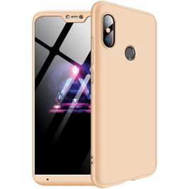 Mobigear TriGuard Coque Xiaomi Mi A2 Lite Coque arrière Rigide - Or Mobigear TriGuard Coque Xiaomi Mi A2 Lite Coque arrière Rigide - Or