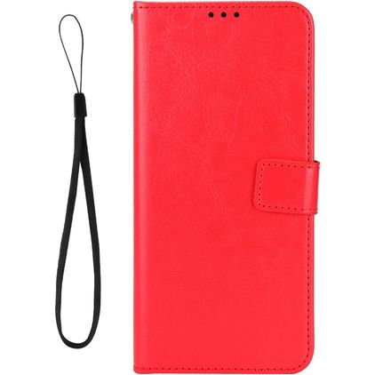 Mobigear Wallet Housse HONOR X7 Etui Porte-Monnaie - Rouge