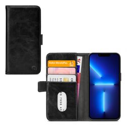 Mobilize Elite Gelly Housse iPhone 13 Pro Etui Porte-Monnaie - Noir