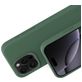 Mobiparts Coque iPhone 16 Pro Max Coque arrière en Silicone - Forest Green