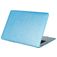 Mobigear Silk Texture MacBook Pro 15 Pouces (2008-2012) Coque - Bleu - Model A1260 / A1286