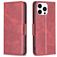 Mobigear Excellent Housse iPhone 16 Pro Etui Porte-Monnaie - Rouge