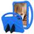 Mobigear AeroArmor Coque Lenovo Tab P11 Plus Gen 1 Coque de tablette pour enfants avec Poignée Enfants en EVA + Porte-crayon - Bleu