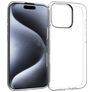 Mobigear Basics Coque Transparente iPhone 16 Pro Coque arrière en TPU Souple - Transparent