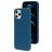 Mobiparts Coque iPhone 12 Pro Max Coque arrière en Silicone - Blueberry Blue
