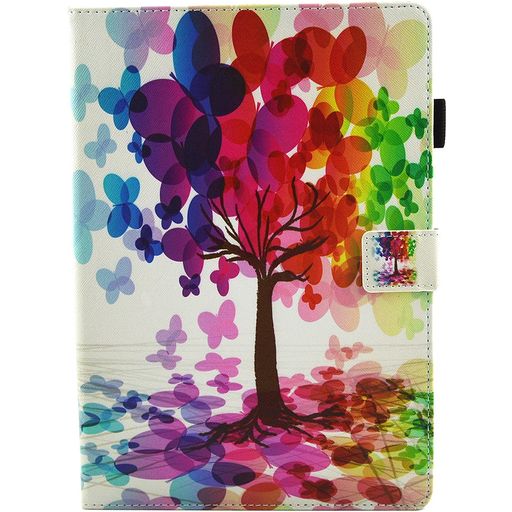 Mobigear Design Coque iPad Pro 10.5 Pouces (2017) Etui + Porte-crayon - Papillon