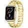 Mobigear Vienna Bracelet Acier Apple Watch Fermeture boucle déployante - 42/41/40/38 mm - Or
