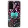 Mobigear Marble Coque Huawei P40 Coque arrière en TPU Souple - Green Love