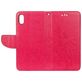 Mobigear Flowers Housse iPhone XS Max Etui Porte-Monnaie - Magenta