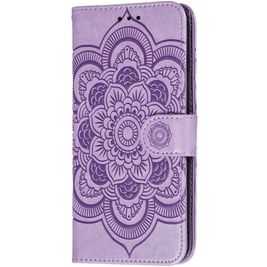 Mobigear Mandala Housse Huawei P40 Pro Etui Porte-Monnaie - Violet