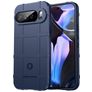 Mobigear Rugged Shield Coque Google Pixel 10 Pro XL Coque arrière en TPU Souple Anti-Chocs - Bleu