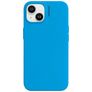 Nudient Base Coque iPhone 14 Coque arrière en Silicone - Vibrant Blue