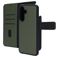 Mobiparts Samsung Galaxy A56 Coque Cuir véritable Étui 2en1 avec coque amovible Portefeuille - Vert