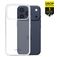 Mobilize Naked Protection Transparent iPhone 17 Pro MagSafe Plastique rigide Coque arrière Antichoc - Transparent