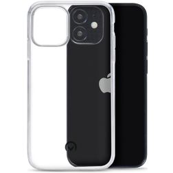 Mobilize Gelly Coque Transparente iPhone 12 Mini Coque arrière en TPU Souple - Transparent