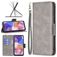 Mobigear Excellent Housse Samsung Galaxy A23 Etui Porte-Monnaie - Gris
